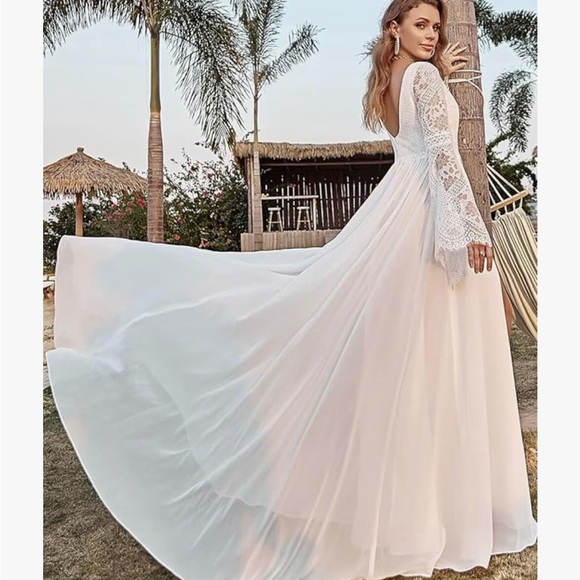 Boho wedding dress - Picture 3 of 3